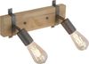 JUST LIGHT 13472-79 Wandleuchte Slat 2-flammig Vintage-Stil Holz Bild 4
