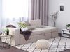 Schlafsofa 3-Sitzer Polsterbezug beige FALSTER Bild 2