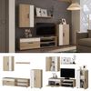 Wohnwand Berno Sonoma 4-teiliges Set Vicco Bild 2