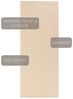 In- & Outdoorteppich Match beige - 80x200x0,8cm Bild 4