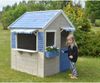 Wendi Toys Holz Spielhaus Delfin | Natur | Bild 3