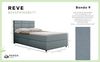 PANDA MÖBEL GmbH Boxbett Reve, 90x200, 100x200, 120x200, Boxbett mit Bettkast und Topper Bild 3