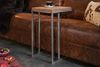 riess-ambiente Beistelltisch BARRACUDA 45cm natur / schwarz, silbergrau (Set, 2-St), Wohnzimmer · recyceltes Massivholz · geflextes Metall · Industrial Bild 5