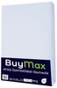 Buymax® Spannbettlaken 140x200 cm Doppelpack 100% Baumwolle Spannbetttuch Bettlaken Jersey, Matratzenhöhe bis 25 cm, Farbe Weiß Bild 2