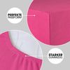 CelinaTex Jersey Topper Spannbettlaken Lucina 140x200-160x200 cm pink 100% Baumwolle gekämmt bis 12cm Matratzenhöhe Oeko-TEX Bild 4