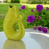 Gift Company Monsieur Carafon Fisch Vase S lime 1,2 L Bild 2
