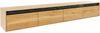 Designer-Lowboard Stonegrace 200 cm Eiche Natur Schiefer 4 Schübe Schwebend Bild 1