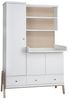 Schardt 'Holly White' Schrank mit Wickelkommode weiß/natur Bild 1