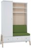Schardt 'Holly White' Schrank mit Wickelkommode weiß/natur Bild 5
