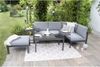 Porto Gartenlounge Set, Aluminium, grau, für 5 Personen Bild 2