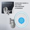 ovimar Kosmetikspiegel Vorupor (1-St), aus Edelstahl in Edelstahl zur Zum Kleben Bild 2