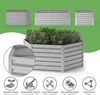 Hochbeet Silber 129 x 129 cm OK-Living Bild 5