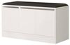 Dmora Schuhregal Tiamat, Weiß: 8 Paare, 2 Ablagen 89.6 x 35.5 x 45.8 cm Bild 3