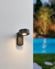 Eglo 98738 LED Wandleuchte PALOSCO Downlight schwarz transparent L:11,5cm H:17cm T:15,5cm Sensor IP44 Bild 3