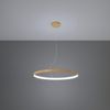 SOLLUX TH. 219 Kronleuchter RIO LED 70W Aluminium gold L:110cm B:110cm H:150cm 4000K Bild 4
