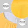CelinaTex Jersey Spannbettlaken Lucina für Kids 60x120-70x140 cm mais gelb 100% Baumwolle gekämmt superweich Oeko-TEX Bild 4