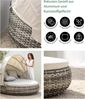 Dehner Gartenlounge-Set Daybed Tulum, 179 x 163 x 220 cm (B/H/T), Liegefläche 146 x 179 cm, gemütliche Sonnenliege mit Faltdach und Polstern Bild 5