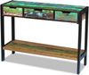 vidaXL Sideboard mit 3 Schubladen Altholz Massiv 243273 Bild 4