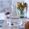 Set Karaffe Alladin 1,3l + 2 Trinkgläser Mythos - Gold - Blume des Lebens Bild 3