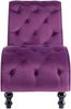 vidaXL Chaiselongue Lila Samt 248612 Bild 4