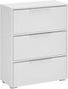 Trendteam Badezimmer-Kommoden-Set, 2-teilig, weiß, 76 x 28 x 137 cm Bild 3