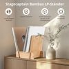 Stagecaptain Aufbewahrungsbox LPSB-40 Bambus LP-Ständer Regal für Schallplatten und mehr (inklusive Schrauben für den Zusammenbau), Platz für bis zu 40 12"-LPs Bild 2
