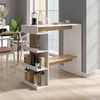 Bartisch Dana Weiß/Goldkraft Eiche 108 x 50 cm Vicco Bild 3