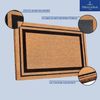 Villeroy & Boch Fußmatte Gaspard, Türmatte, rechteckig, Höhe: 23 mm, Robust, Innen, Außen, Schmutzabtreter, Wetterfest, Natur, Kokos Bild 4
