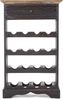 DESIGN DELIGHTS Weinregal VINTAGE WEINREGAL 85x55cm(HxB), Flaschenregal mit Schublade, für 16Fl Bild 2