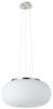 Eglo 86813 Pendellampe OPTICA nickel-matt, E27 max. 2X40W H:110cm Ø28cm dimmbar Bild 2