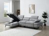 Vente-unique - SURDELI Sofa Stoff Grau - B 176 cm x H 80 cm x L 284 cm Bild 2