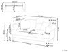 2-Sitzer Sofa Stoff taupe SKIVE Bild 3
