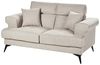2-Sitzer Sofa Stoff taupe SKIVE Bild 4