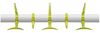 Kartell Hanger Wall, 60 cm, Zitronengelb Bild 2