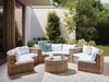 Lounge Set SEVERO Goldbraun Bild 2