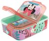 Lunchbox für Kinder mit 3 Fächern aus Kunststoff verschiedene Motive Minnie Mouse Bild 3