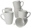 MamboCat Becher 6er Set Kaffeebecher 340ml White Biata Steingut - 24304304, Steingut Bild 2