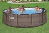 Bestway 'Steel Pro MAX™' Framepool, ohne Zubehör, TriTech®-Material braun, Ø 366 x 100 cm Bild 2