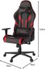 DXRacer Prince Serie OH-PM88-NR Gaming-Stuhl - Regular / L - PVC Kunstleder - schwarz/rot Bild 2