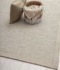 the carpet Calgary - robuster Teppich, Flachgewebe, modernes Design, ideal für Küche und Esszimmer, Vintage-Optik, Boho-Style, besonders flach, auch für den Außenbereich, Beige-Grau, 67x180 cm Bild 3