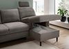 Ecksofa >Pris< Schlaffunktion, Stauraum, anthrazit - 234x88x147 (BxHxT) Bild 3