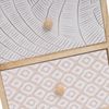 Schrank mit 3 Schubladen aus MDF Holz in Natur Bild 3