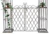 DanDiBo Rosenbogen mit Tor Pforte Metall 275x170 cm Rundbogen Torbogen Pergola 110241 Schmiedeeisen Rankhilfe Gartentor Bild 5