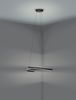 Eglo 900404 Hängeleuchte ANDABAIA-Z Alu, Stahl schwarz LED 42,5W 3000-6500K H:154cm Ø60cm dimmbar mit Connect-Z Funktion Bild 3