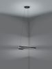 Eglo 900404 Hängeleuchte ANDABAIA-Z Alu, Stahl schwarz LED 42,5W 3000-6500K H:154cm Ø60cm dimmbar mit Connect-Z Funktion Bild 2