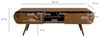 Lowboard Sheesham Massivholz 160cm TV Board 2 Schubladen Retro Skandi Design Bild 4