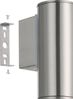Eglo 94106 Aussen-LED RIGA Up & Downlight edelstahl, GU10 max. 1X3W Bild 5