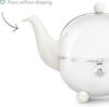Bredemeijer Kanne Bredemeijer Keramik-Teekanne mit Edelstahlmantel Cosy® 0,9L crèmeweiβ, 900 l, (Packung) Bild 5