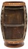 DanDiBo Weinregal Holz Braun 360° Drehbar Weinfass 71 cm 9205-R Bar Flaschenregal Flaschenständer Fass Holzfass Weinschrank Bild 4