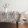 Wachstuchtischdecke, Mandarine, Braun, 250x140 cm Bild 3